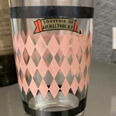 Averill Park Souvenir Glass Close Up: Averill Park Souvenir Glass Close Up