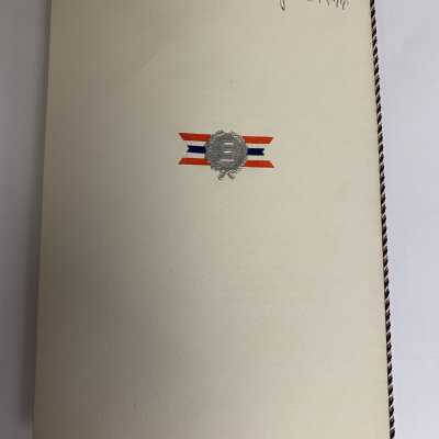 Faith Mills Army-Navy Production Award for Excellence - Rear Cover: Faith Mills Army-Navy Production Award for Excellence - Rear Cover, including donation source