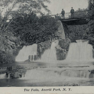 The Falls, Averill Park, NY: The Falls, Averill Park, NY, postcard.