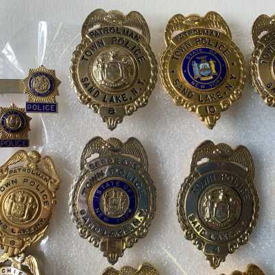 Former Sand Lake Police Department - Photos and Badges