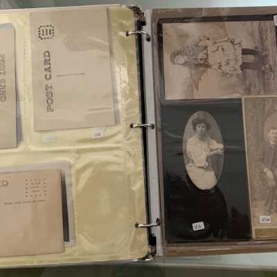 PPB Pages 69 and 70: Numbered, but no annotations provided, historic photographs.   Please let SLHS know if you can help curate them.