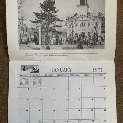 SLHS US Bicentennial Calendar January: SLHS US Bicentennial Calendar January