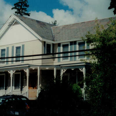 M. E. Church Rectory, Averill Park, Sand Lake, NY: M. E. (M.E. Methodist Episcopal) Church Rectory, modern (~90's) view. Averill Park, Sand Lake, NY