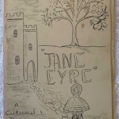 Page Protector 14 - Play Programs - Jane Eyre - Cover: Apparently sponsored by the Averill Park Central School Class of 1949 in November of 1949.