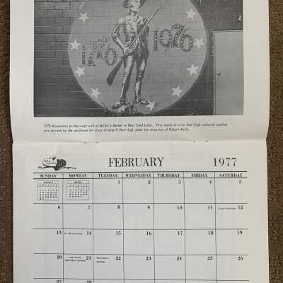 SLHS US Bicentennial Calendar February: SLHS US Bicentennial Calendar February