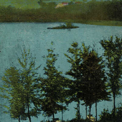 Reichard's Lake, West Sand Lake, NY - 2: Reichard's Lake, West Sand Lake, NY, postcard - 2.