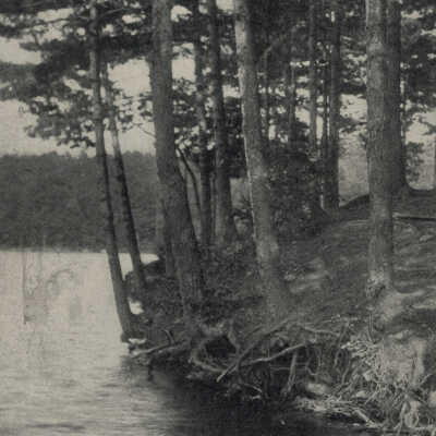View on the Lake, Crystal Lake, Averill Park, NY #2: View on the Lake, Crystal Lake, Averill Park, NY, postcard.   Specimen 2 of 2.