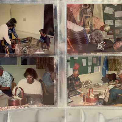 PB1 Page 24 - 1990 Rug Hooking Class at the Church of the Covenant: 5 sessions taught by Barbara Peterson