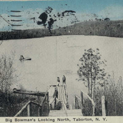 Big Bowman's Looking North, Taborton, NY: Big Bowman's Looking North, Taborton, NY, postcard.