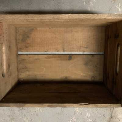 Sand Lake Springs - Box Type 3 - Top View: Sand Lake Springs - Box Type 3.  Box only.  No bottles stored in this open container.