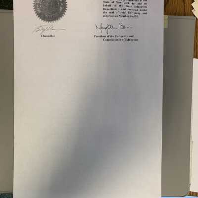 Sand Lake Historical Society Absolute Charter - 1979 - Amendment 2017 Page 2: Charter amendment authorizing SLHS 501(c) designation.  Currently stored in SLHS File Cabinet 1, Drawer 1, in a big manila envelope.