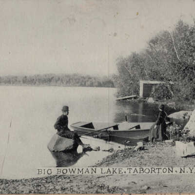 Big Bowman Lake, Taborton, NY: Big Bowman Lake, Taborton, NY, postcard.