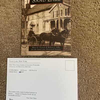 Sand Lake - Images of America Postcard: SLHS owned item stored in SLHS FC2-D1.