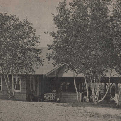 Unidentified Home, Sand Lake, NY: Unidentified Home, Sand Lake, NY, postcard.