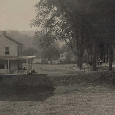 Unidentified Home, Probably near Schumann Road, Averill Park, NY: Unidentified Home, Probably near Schumann Road, Averill Park, NY, postcard.