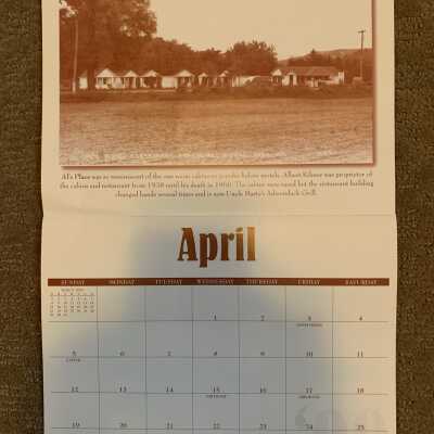 SLHS 2009 Calendar April - Al's Place