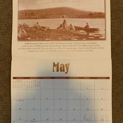 SLHS 2009 Calendar May - Little Bowman's Lake