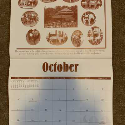 SLHS 2009 Calendar October - Carousel