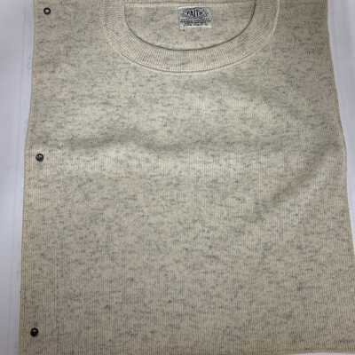 Faith Mills, Wool Undershirt, Plain, Marketing Item, Light Grey: Faith Mills, Wool Undershirt, Plain, Marketing Item, Light Grey