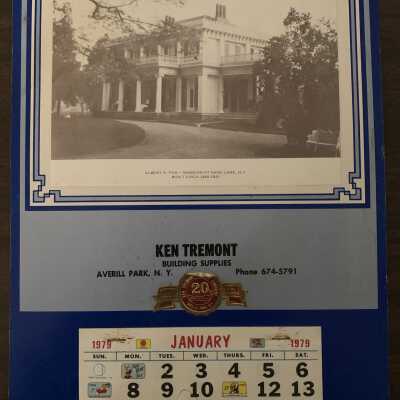 Tremont Calendar 1979: Tremont Calendar 1979 - Fox Mansion