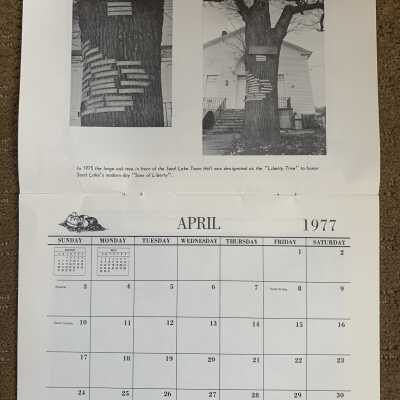 SLHS US Bicentennial Calendar April: SLHS US Bicentennial Calendar April