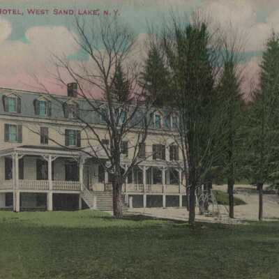 Cedarhurst Hotel, West Sand Lake, NY, Version 2: Cedarhurst Hotel, West Sand Lake, NY, version 2, postcards.