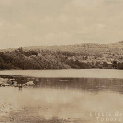 Little Bowman Pond, Taborton , NY: Little Bowman Pond, Taborton , NY, postcard. 