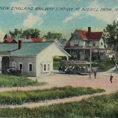 RSPC Trolley Related Postcards