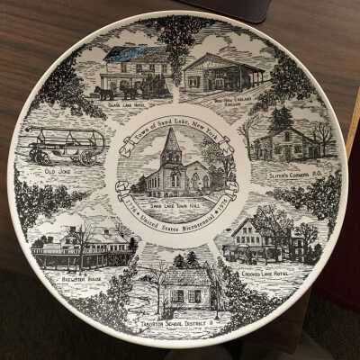 Town of Sand Lake United States Bicentennial Plate: Town of Sand Lake United States Bicentennial Plate