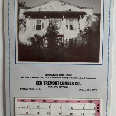 Tremont Calendar 1984: Tremont Calendar 1984 - Community Club House Faith Mills