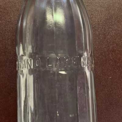 Sand Lake Springs Soda Bottle Close Up Style 2: Sand Lake Springs Soda Bottle Close Up Style 2