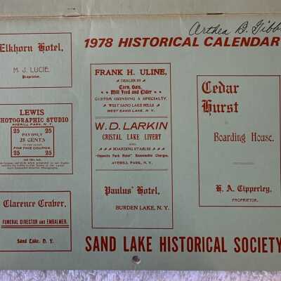 SLHS Historical Calendars 1975-76, 1978 and 2009