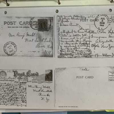 Postcard Group 4 - Back