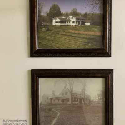 Samuel and Rebecca Rush House Then and Now Photos: Samuel and Rebecca Rush House Then and Now Photos.  Located on the northwestern corner of the intersection of Crystal Lake Road and Miller Hill Roads.