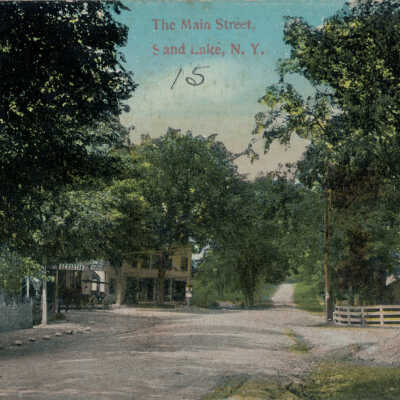 Main Street, Sand Lake, NY: Main Street (The Corners), Sand Lake (Averill Park), NY