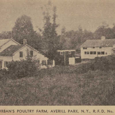 Urban's Poultry Farm, Averill Park, NY: Urban's Poultry Farm, Averill Park, NY, postcard.