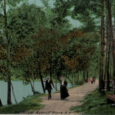 The Pines, Averill Park, NY: The Pines, Averill Park, NY, postcard.