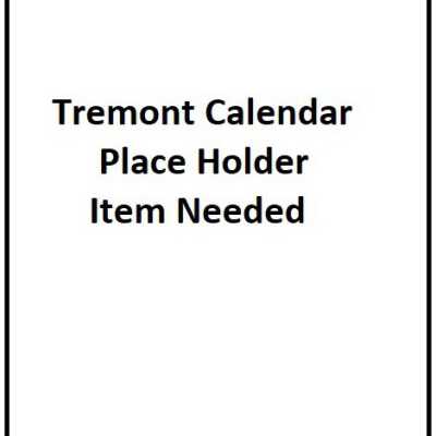 Tremont Calendar 1985 - Missing and Needed: Tremont Calendar 1985 - Missing and Needed
