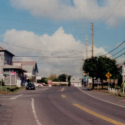 Main Street, Averill Park, NY, 1990s: Main Street (Albany Road), Averill Park, NY, 1990s