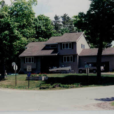 Former Maple Grove Hotel Location, Burden Lake, NY: Recent photograph of the former Maple Grove Hotel Location, Burden Lake, NY 