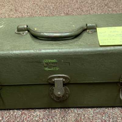 Elmer E. Reichard, M.D., Tackle Box - Closed: Elmer E. Reichard, M.D., Tackle Box - Closed