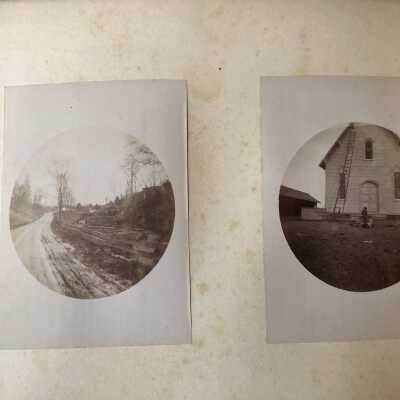 left: Subjects and/or Exact Locations Unknown.  right - Zion's Church