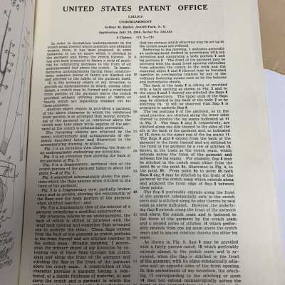 Faith Mills, United States Patent, Wool Underwear, Page 3: Faith Mills, United States Patent, Wool Underwear, Page 3