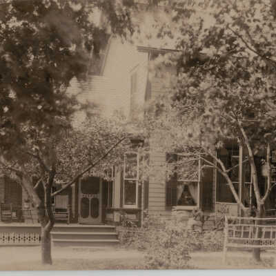 Unidentified Home, Probably Averill Park Village, Sand Lake, NY: Unidentified Home, Probably Averill Park Village, Sand Lake, NY, postcard.
