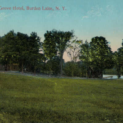 Maple Grove Hotel, Burden Lake, NY: Maple Grove Hotel, Burden Lake, NY, postcard.