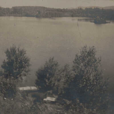 Reichard Lake, NY - 3: Reichard Lake, NY, postcard.  3