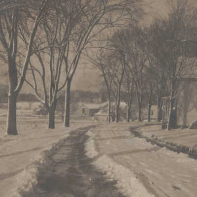 Street View, Averill Park, NY: Street View, Averill Park, NY.  Winter snow.