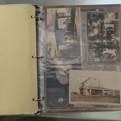 PPB Pages 65 and 66: Numbered, but no annotations provided, historic photographs.   Please let SLHS know if you can help curate them.