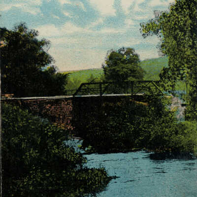 The Wynantskill, West Sand Lake, NY: The Wynantskill, West Sand Lake, NY, postcard.