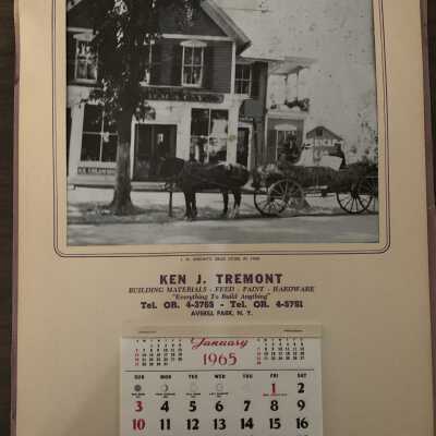 Tremont Calendar 1965: Tremont Calendar 1965 - Wright's Drug Store